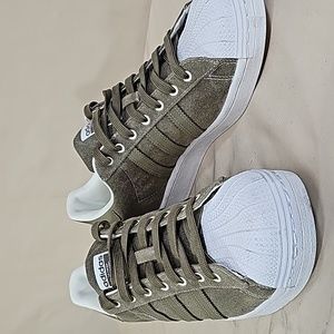 ADIDAS SUPERSTAR CARGO GREEN MENS SNEAKERS BFPM-12-077